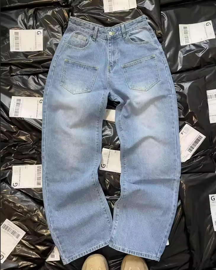 Al3la Baggy Flowers Pants