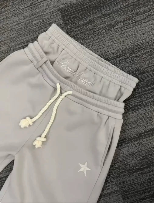 Al3la Double Waist Sweatpants
