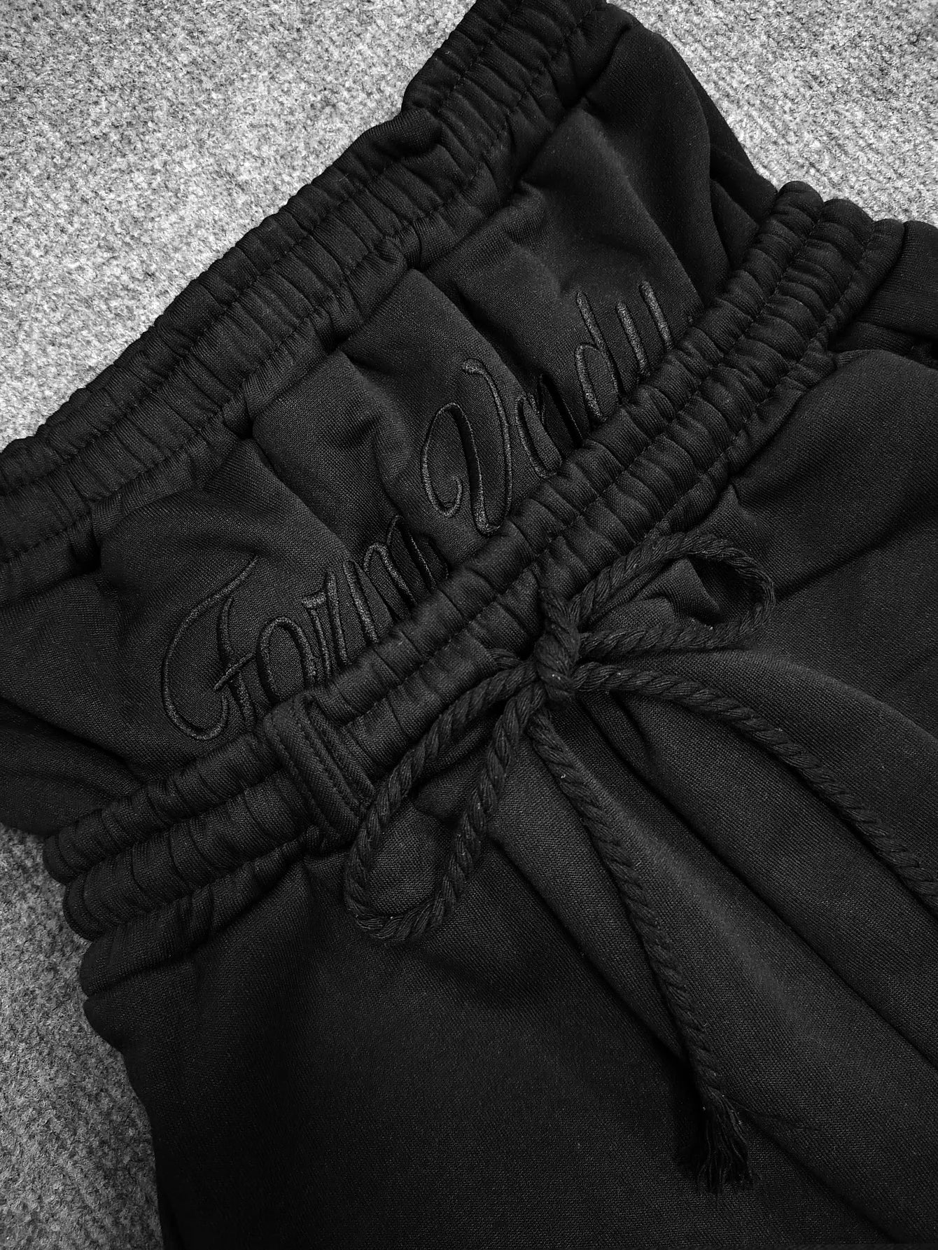 Al3la Double Waist Sweatpants