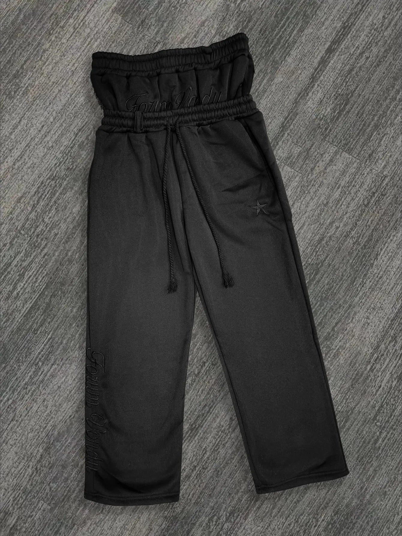 Al3la Double Waist Sweatpants